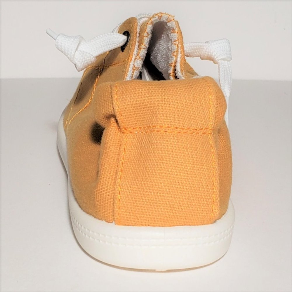 🏅HP🏅 Mustard Casual Low Top Lace Up Soft Sneaker - Picture 5 of 7
